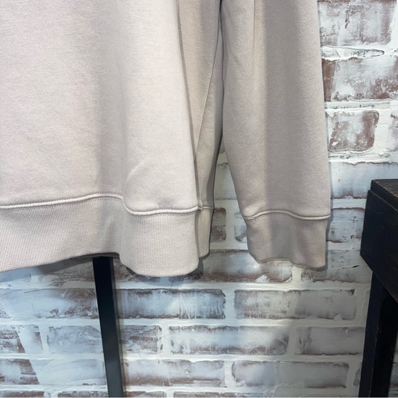 Athletic Casual Beige Sweatshirt XL - Picture 3 of 6